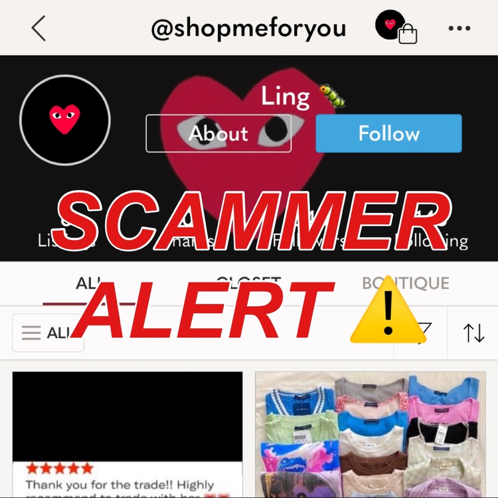 SCAMMER ALERT ⚠️